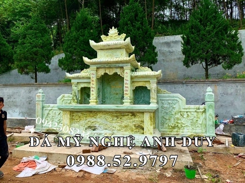 Lang tho da vang nguyen khoi dep cho khu Lang Mo gia toc Lang tho da vang nguyen khoi dep cho khu Lang Mo gia toc